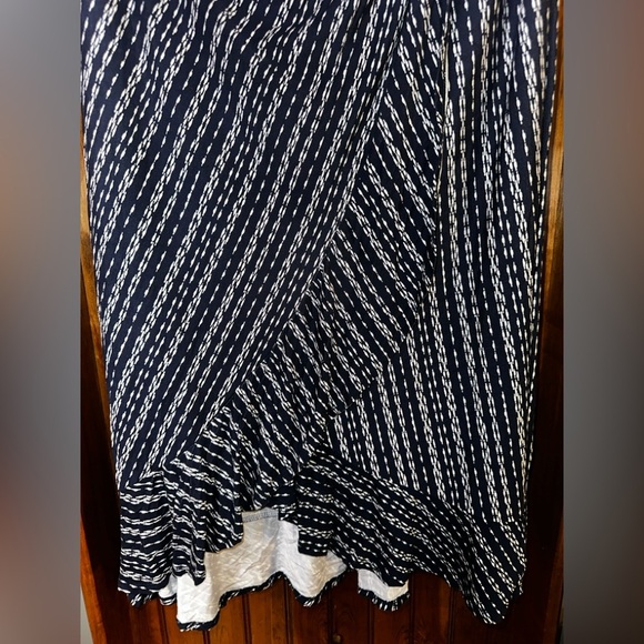 NWT Loveappella Darielle Faux Wrap Ruffle‎ Hem Midi Dress 2X - Picture 6 of 6